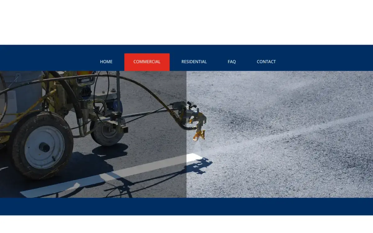 Commercial paving page