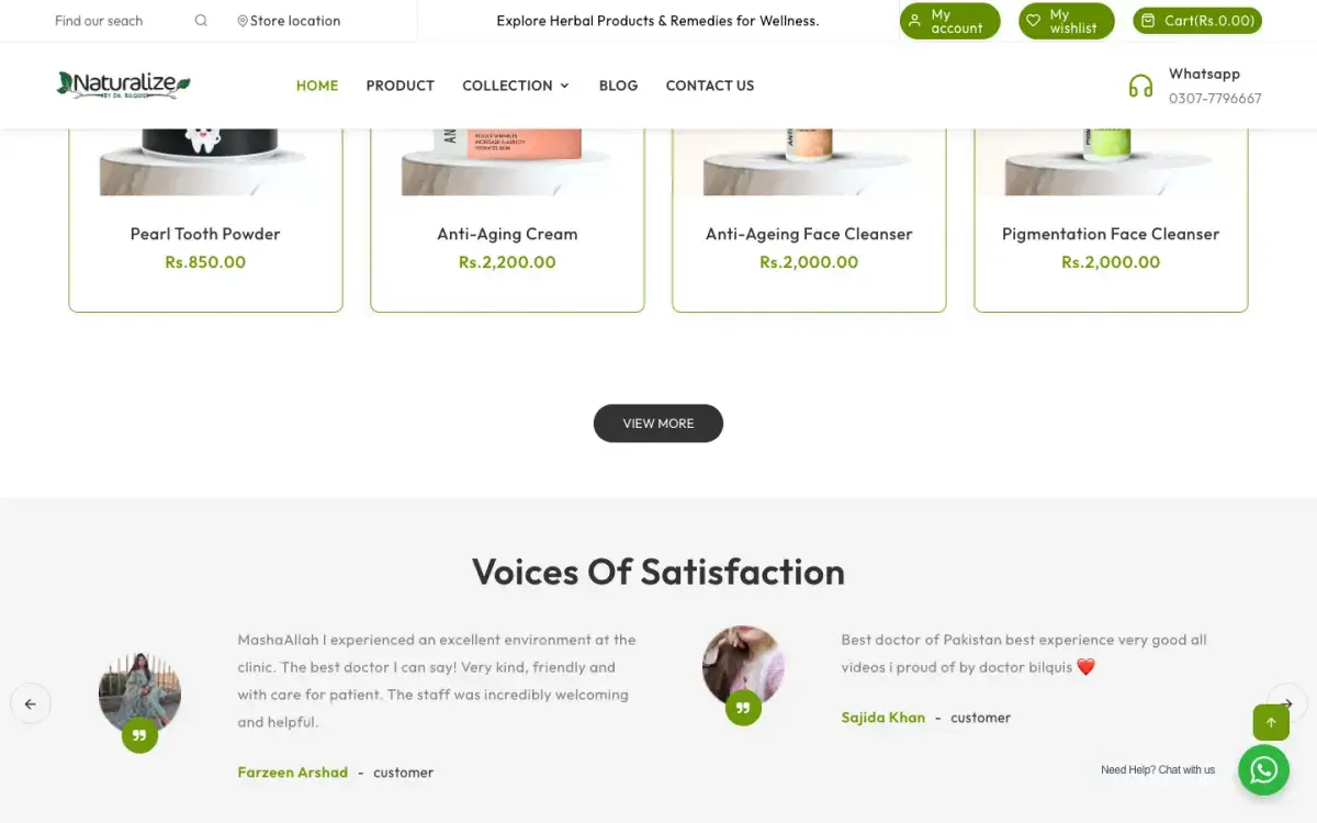 Best-selling skin care products with customer testimonials