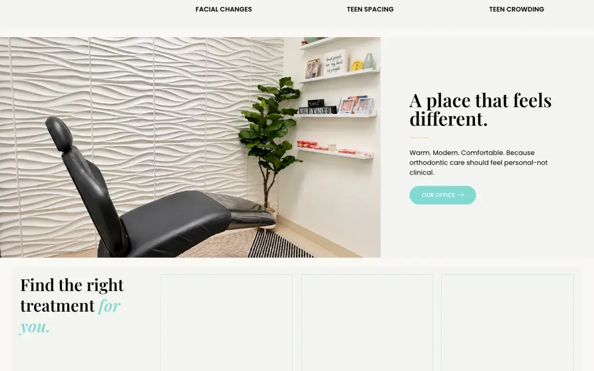 Office interior: "A place that feels different"