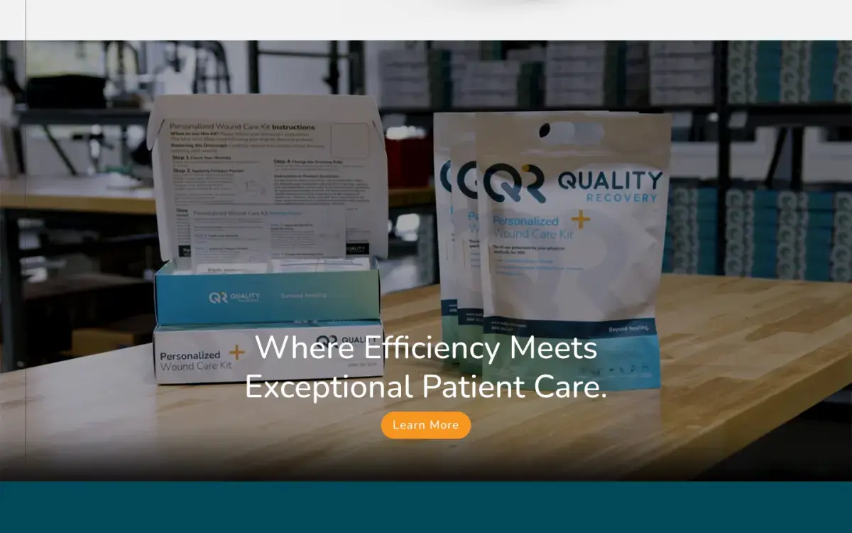"Where Efficiency Meets Exceptional Patient Care" banner